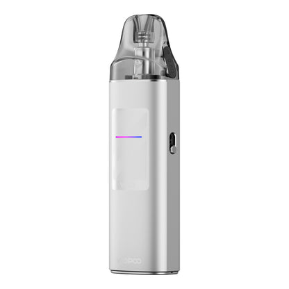 VOOPOO VINCI S Silver – stříbrná POD elektronická cigareta 2000 mAh s automatickým nastavením výkonu a USB-C.