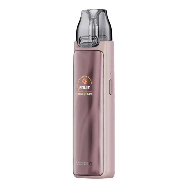 Růžová POD elektronická cigareta VOOPOO VMATE MAX 2 Pink s integrovaným HD displejem a plnitelnou cartridgí.
