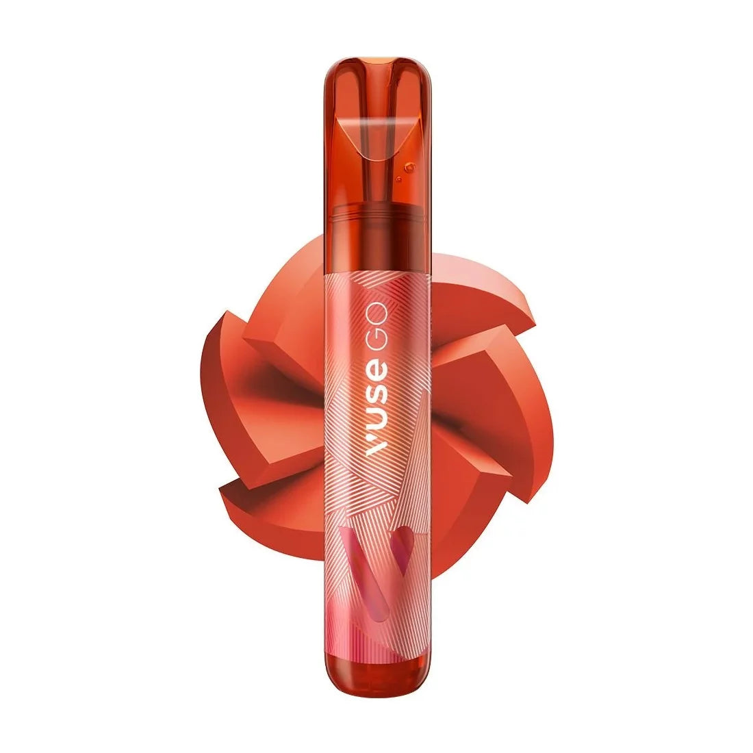 Jednorázová elektronická cigareta Vuse GO 1000 Watermelon Mint s příchutí ledového vodního melounu, 18 mg nikotinu