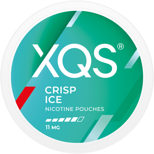 XQS Crisp Ice 12 mg Extra Strong nikotinové sáčky Slim s mátovou příchutí, 20 ks