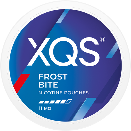XQS Frost Bite 12 mg Extra Strong nikotinové sáčky Slim s mátovou příchutí, 20 ks