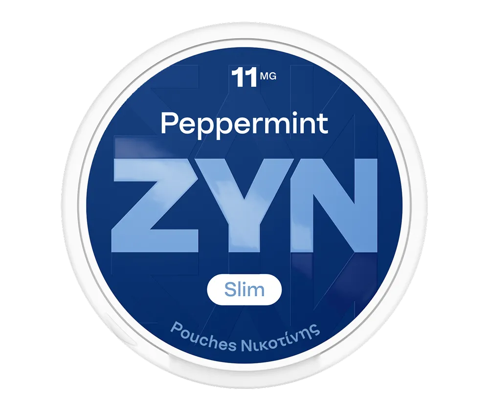 ZYN Peppermint 11 mg nikotinové sáčky Regular s příchutí máty peprné a vanilky