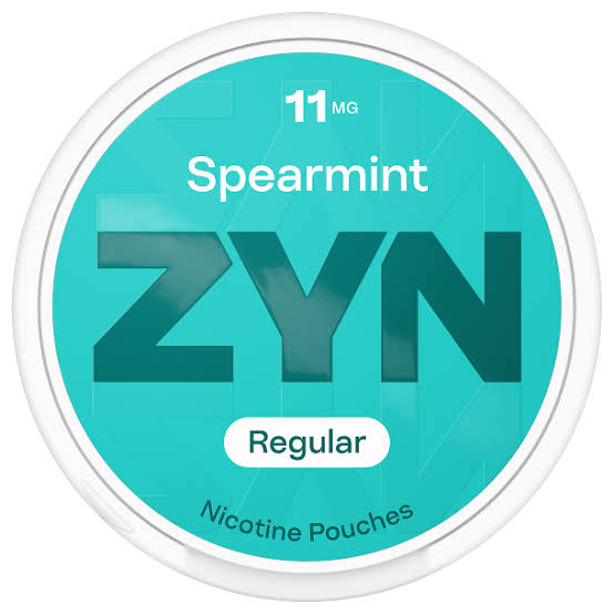 Nikotinové sáčky ZYN Spearmint s příchutí svěží máty, 11 mg nikotinu na sáček a balení 21 kusů